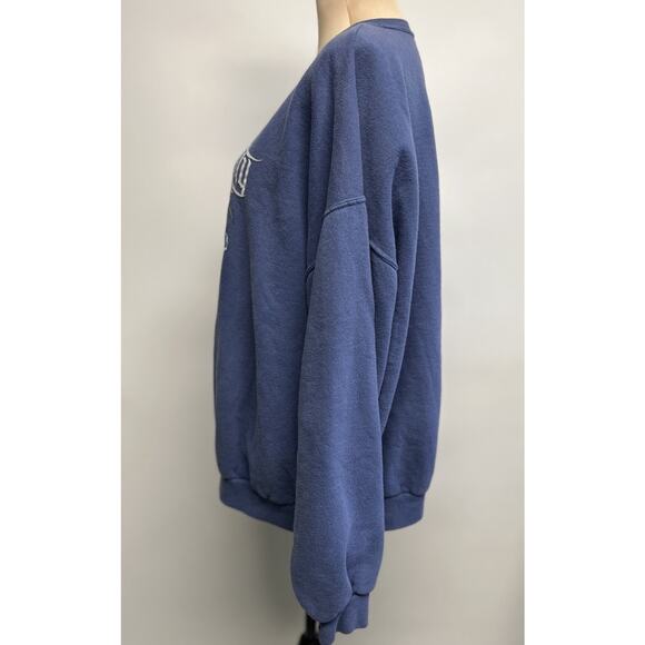 Vintage Orange County Choppers sweatshirt 2X American flag eagle Faded Biker - Picture 4 of 9